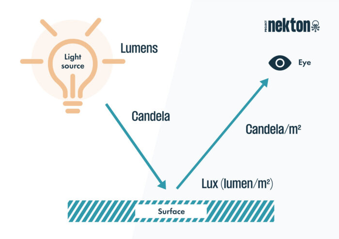 Lumen vs Candela vs Lux - Lighting concepts explained - Project Nekton